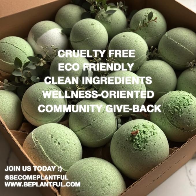Plantful™ Organic Handmade Bath Bombs - Image 8