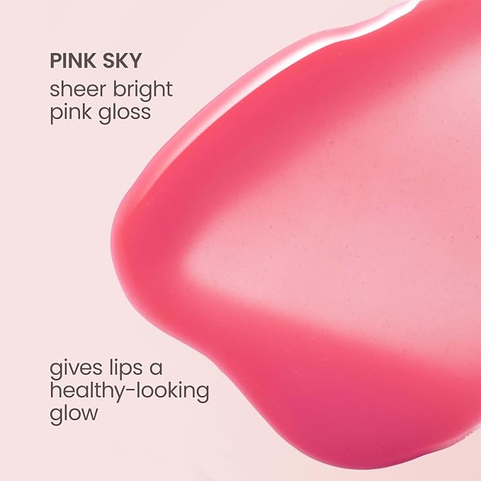 Burt's Bees Lip Oil Pink Sky, Instant Hydration, Nourishes and Softens Lips - Image 9
