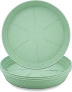 LWALRS Plant Saucer 14 Inch 4 Pack 6 8 10 12 14 16 18 20 25, Plastic Plant Trays by LWALRS
