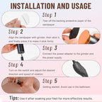 Dermawave Electric Foot File Callus Remover - Image 5