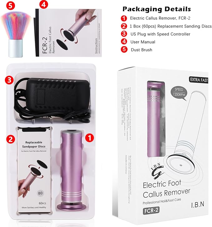 Upgraded Electric Callus Remover - Image 7