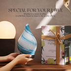 Porseme 150ml Essential Oil Diffuser Glass Color Changing Aroma Air Diffusers - Image 6