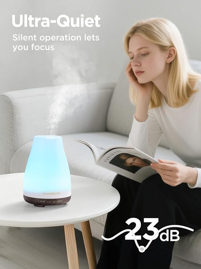 InnoGear Essential Oil Diffuser, Ultrasonic Diffusers - Image 4
