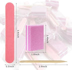 Disposable Manicure kit Individually Package, Mini Nail Buffer, Nail File - Image 2
