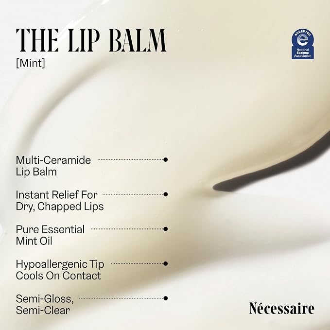 Nécessaire The Lip Balm | Hydrating Hyaluronic Acid Lip Balm - Image 3