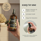 Healing Solutions Aromatherapy Shower Spray, Therapeutic Grade Essential Oils - Image 6