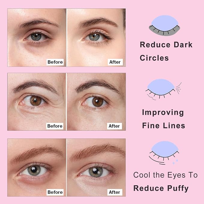 30 Pairs Pink Eye Masks, Under Eye Patches - Image 3