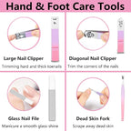 Women's Nail Clipper Set Travel Manicure Kit - Image 3