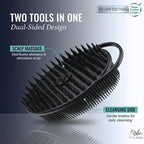 Avilana Silver Edition Scalp Massager Shampoo Brush - Image 4