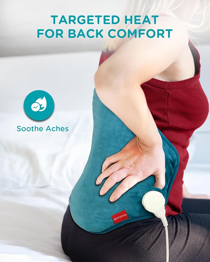 Heating Pad for Back, Comfytemp Mothers Day Gifts for Women Men Dad Mom - Image 4