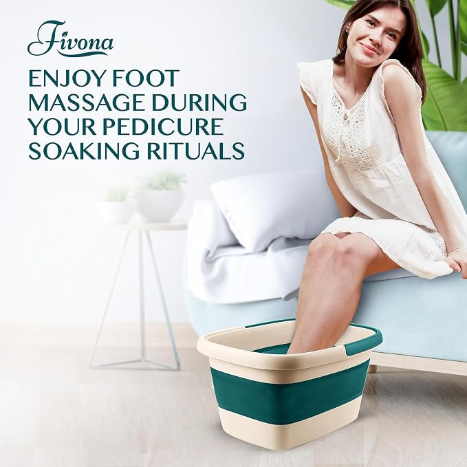 Fivona Collapsible Foot Bath Basin - Image 4