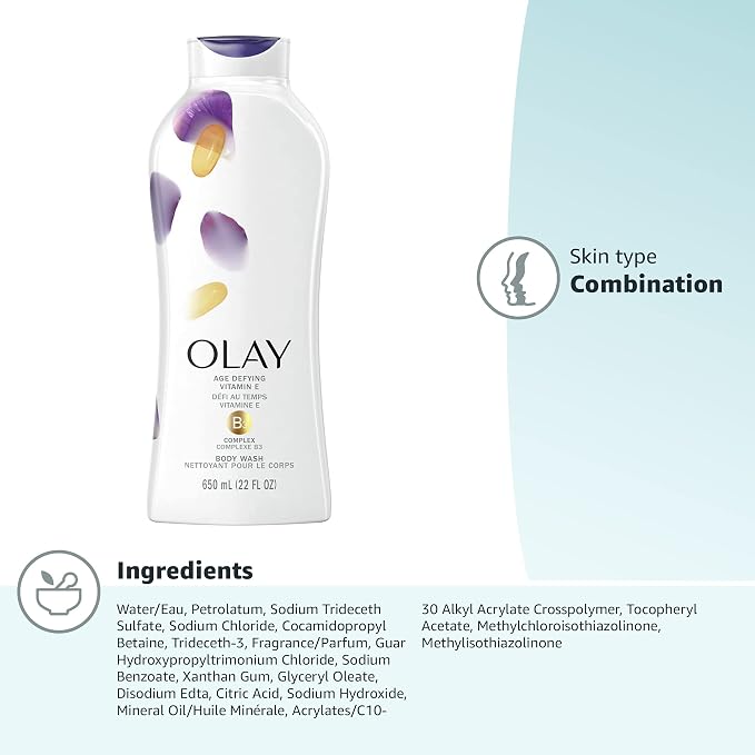 Olay Body Wash for Women, Age Defying - Image 12