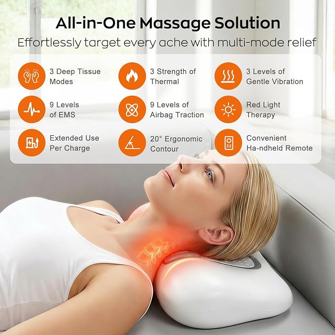 4-in-1 Shiatsu Neck & Back Massager - Image 3