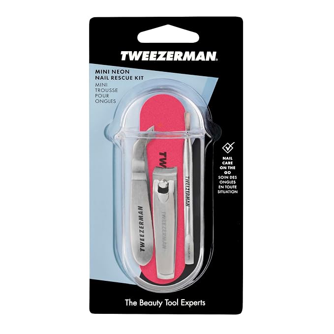 Tweezerman Mini Neon Nail Rescue Kit - Image 7