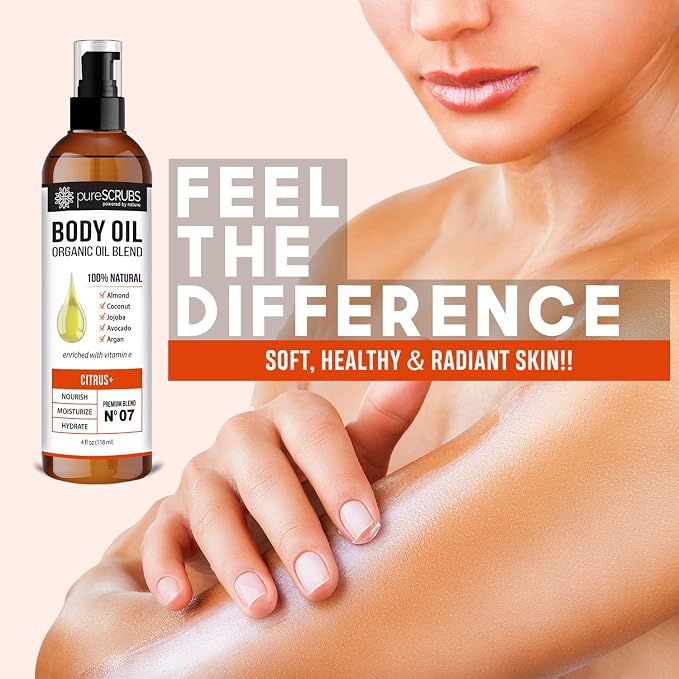 pureSCRUBS Ultra Moisturizing Citrus+ Body Oil Spray - Image 6