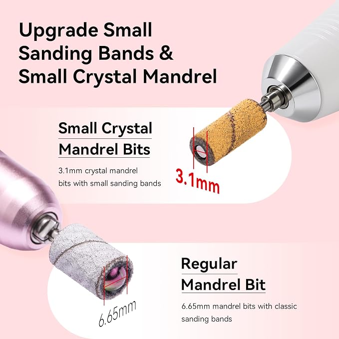 Makartt Nail Drill Bits Sanding Bands - Image 3