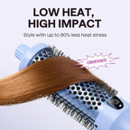 Wavytalk Blowout Boost Thermal Brush, 1.5 inch Heated Round Brush - Image 6