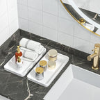 Weenson Bathroom Vanity Trays for Countertop Toiletries Decor Candle Perfume - Image 3