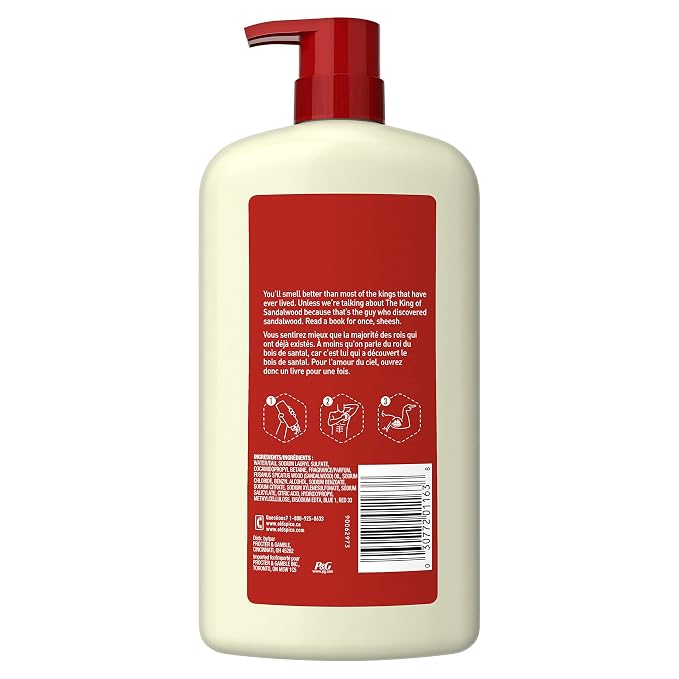 Old Spice Cleansing Body Wash for Men, 24/7 Shower Fresh - Image 2