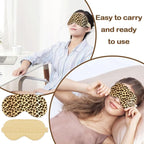 Leopard Sleep Mask for Girls Women, Light Blocking Design, Adult Children's - Image 4
