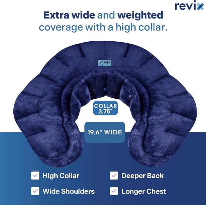 REVIX Neck Warmer Microwavable Heating Pad - Image 4