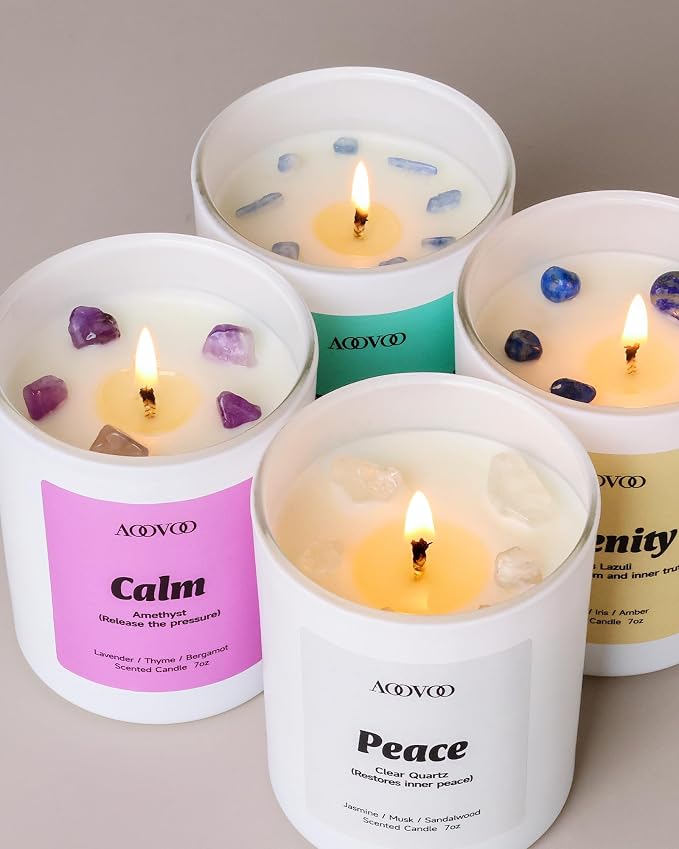 AOOVOO Stress Relief Candles Set - Image 6