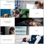 TOPOINT Silk Sleep Mask Light Blocking, 3-in-1 Cooling Heated Eye Mask - Image 8