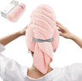 YFONG Large Hair Towel Wrap for Women, Super Absorbent Microfiber Hair Towel by YFONG
