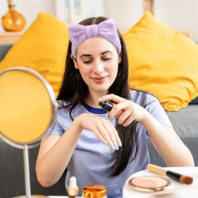 Shindel 6Pack Spa Headbands, Skincare & Makeup Headbands - Image 7