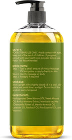 MAJESTIC PURE Arnica Sore Muscle Massage Oil - Image 8