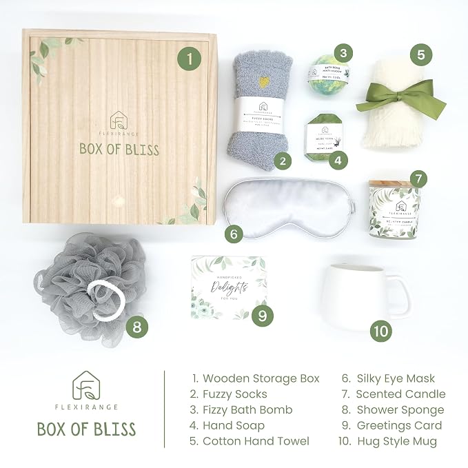 Birthday Gifts for Woman, Get Well Soon Gift Baskets for Women, Relaxing gifts - Image 2