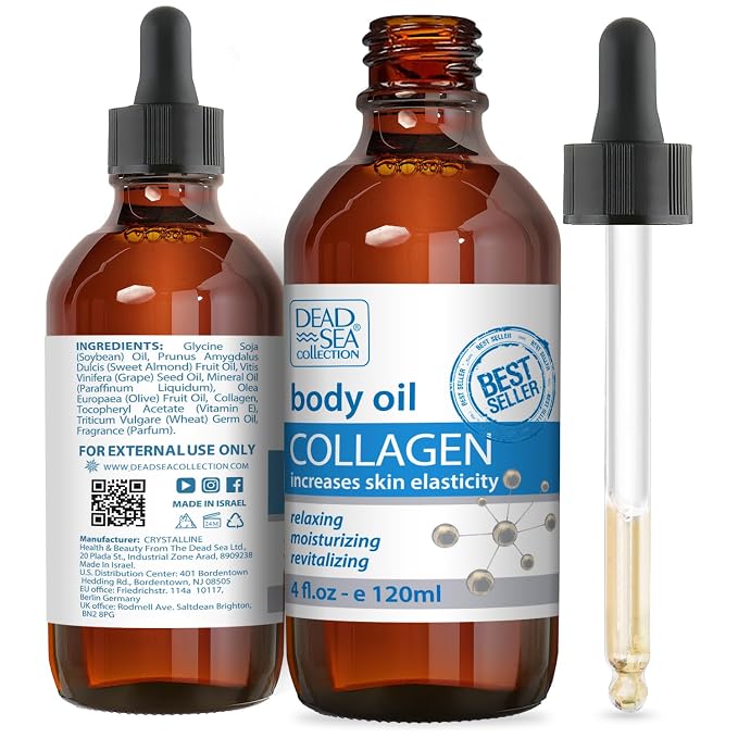 Dead Sea Collection Body Oil for Dry Skin by DeadSeaCollection