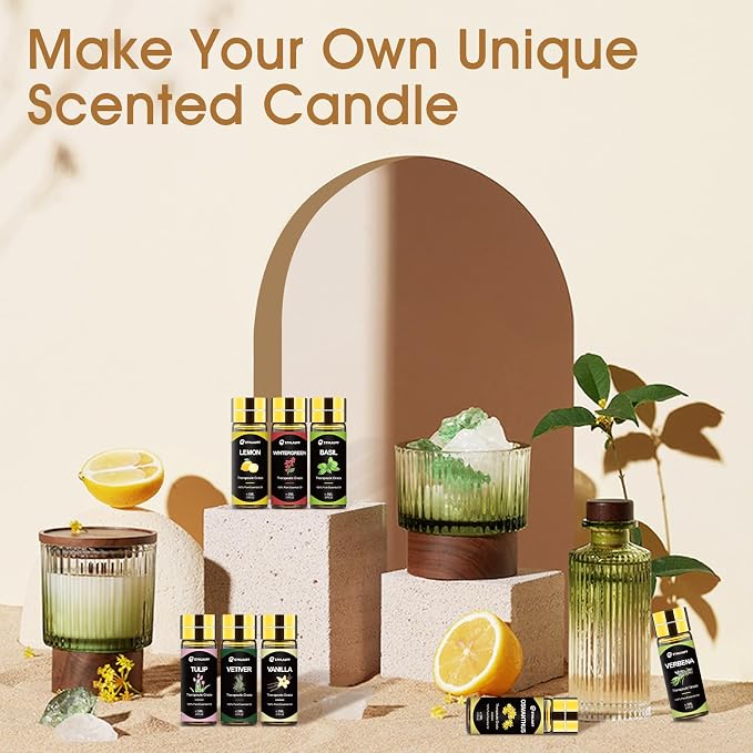 Essential Oil Set 64 Pack -Aromatherapy Essential Oils Kit-Fragrance Oils - Image 5