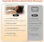 Back Massager with Heat for Pain Deep Tissue 3D Kneading Massage Pillow for - Image 7