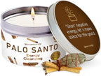 Magnificent 101 Long Lasting Palo Santo Smudge Candle | 6 Oz by Magnificent101