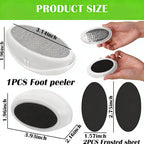 Foot Dead Skin Remover Tool, Heel Peeler Scraper - Image 2