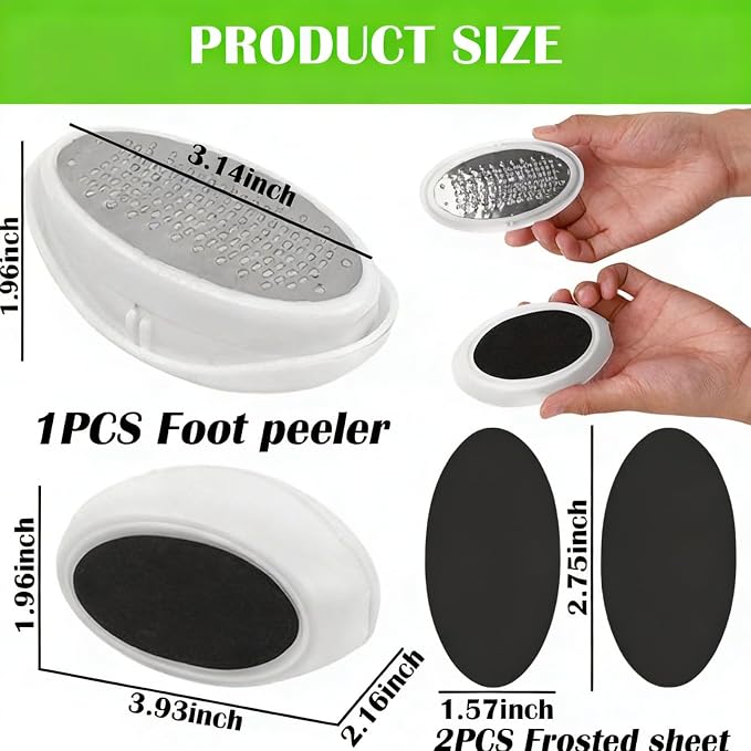 Foot Dead Skin Remover Tool, Heel Peeler Scraper - Image 2