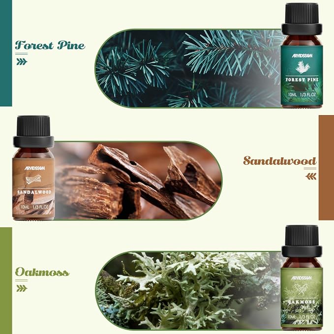 Nature Essential Oils Set, ARVIDSSON Natural Fragrance Oils - Image 4