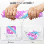 Microfiber Hair Towel Wrap for Kids 2 Pack Quick Drying Hair Towels - Image 2
