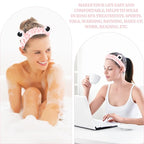 Jowmoy Pink Frog Eye Elastic Headband - Image 7
