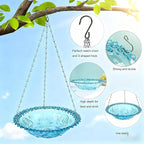 2 Pack Super Value Hanging Plastic Bird Baths and Feeders - Image 9