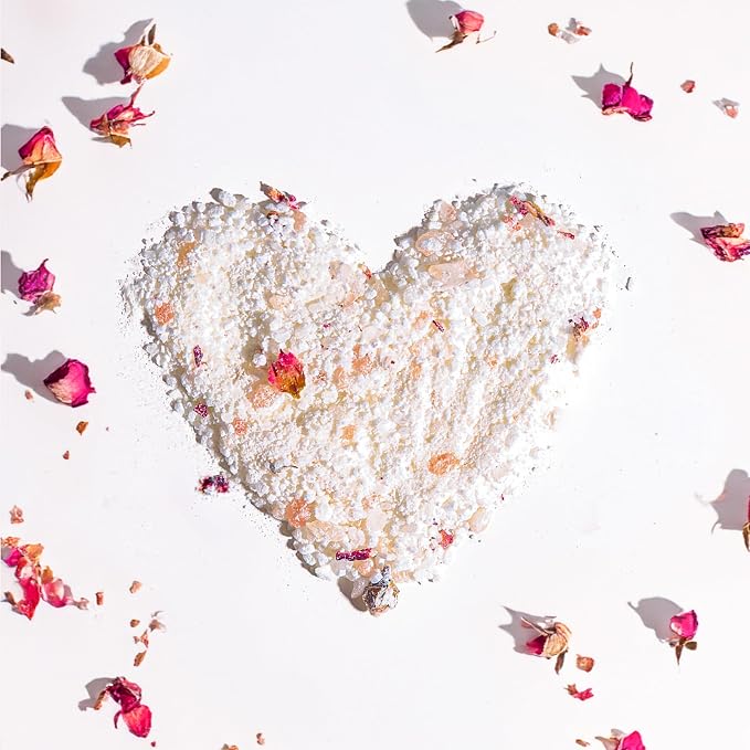 Goat Milk & Rose Magnesium Salt Soak | Epsom & Magnesium Bath Soak - Image 3