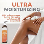 Viva Naturals Organic Massage Oil, 8 fl oz – Non-Greasy, Certified Organic - Image 4