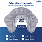 REVIX Microwavable Heating Pad for Neck Shoulders and Back, Microwave Heated - Image 3