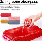 Microfiber Hair Drying Towel Wrap - Image 8