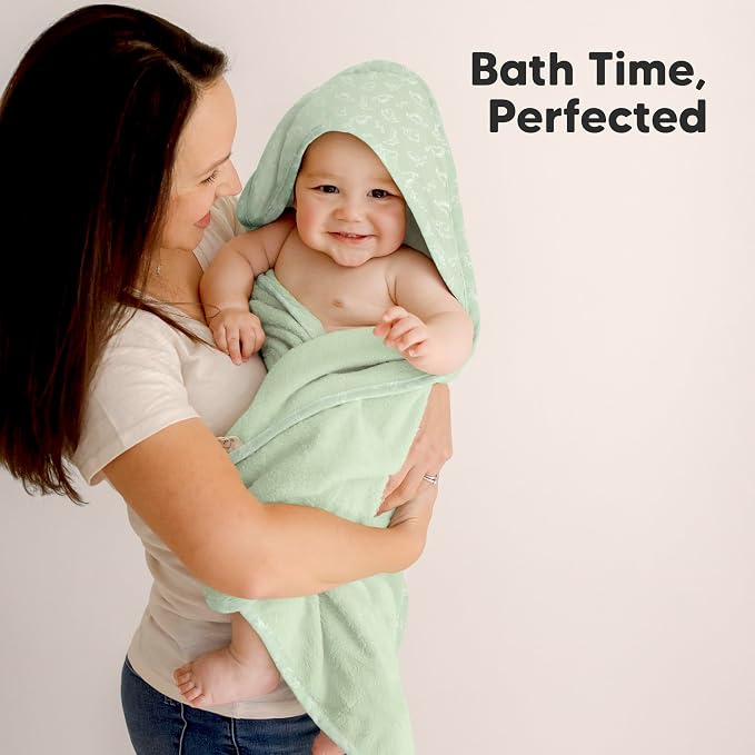 KeaBabies Hooded Baby Towel for Newborn - Image 9