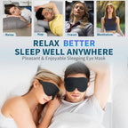 ZGGCD Sleep Mask for Side Sleeper, Light Blocking Sleeping Eye Mask for Women - Image 7