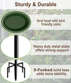 Garbuildman Upgraded 5-Prong Base Bird Bath - Image 3
