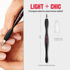Revlon Cuticle Trimmer With Cap, High Precision V-Tip and Comfortable Grip - Image 5