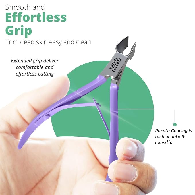 Professional Cuticle Trimmer Nail Cuticle Cutter Stainless Steel Cuticle Nippers - Image 6